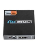 HDMI Splitter, 1 to 2, automatic detection, with Power Adapter an Led Indicator for Running Port