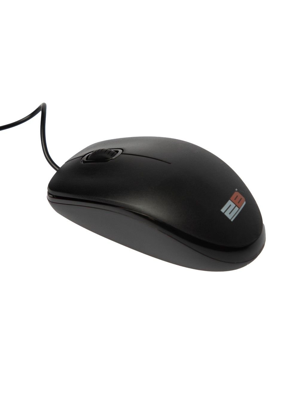 2B MO663 Business Series Wired Mouse - 2M - Black - Image 2