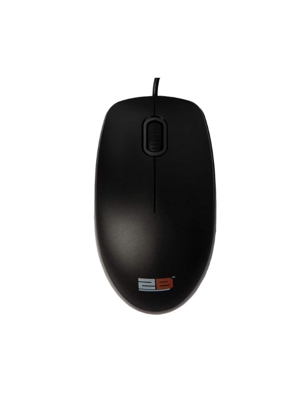 2B MO663 Business Series Wired Mouse - 2M - Black