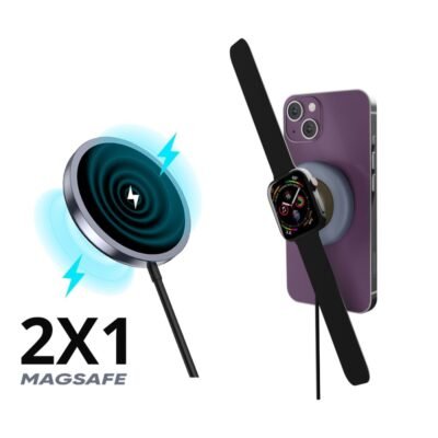 L'AVVENTO 2 in 1 Double Sided Magnetic Charger 15W