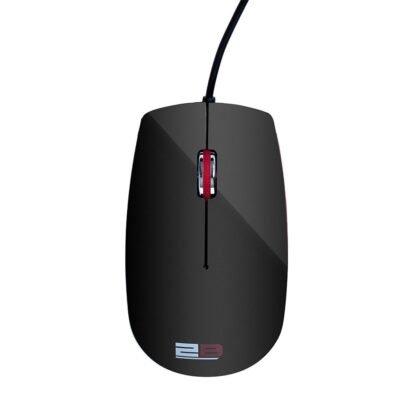 2B Optical wired mouse, Piano finishing, 1200DPI, Red * Black